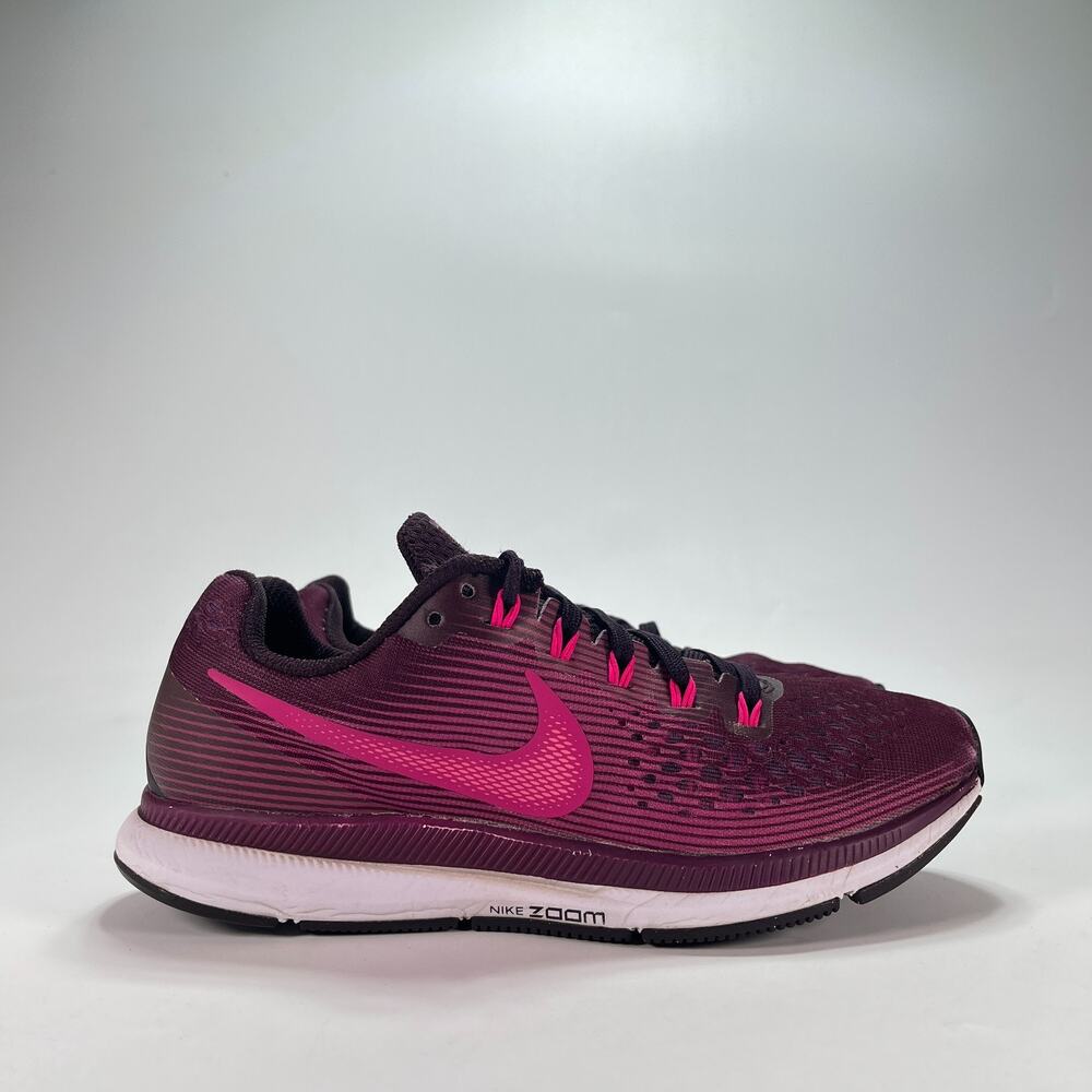 Nike Air Zoom Pegasus 34 Port Wine Running Shoes 880560-603 Women’s Size 8